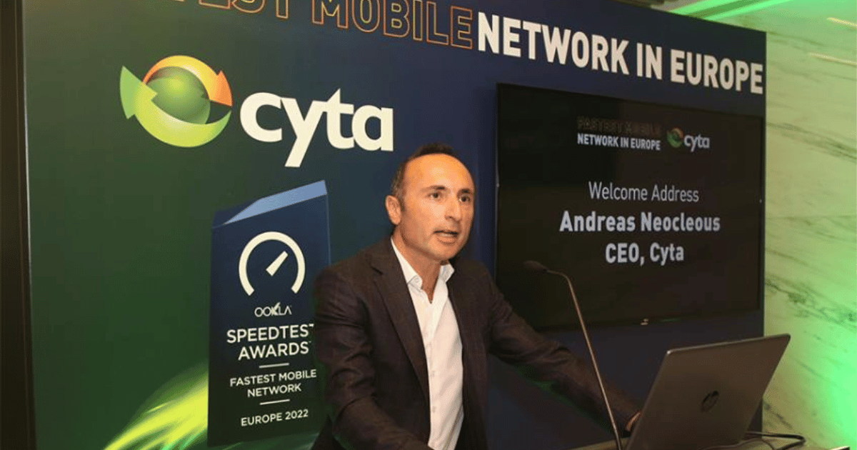 Cyta: Για δεύτερη χρονιά το γρηγορότερο δίκτυο κινητής στην Ευρώπη
