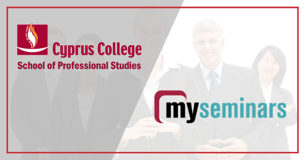 Το Cyprus College School of Professional Studies, στην Ιστοσελίδα της MySeminars