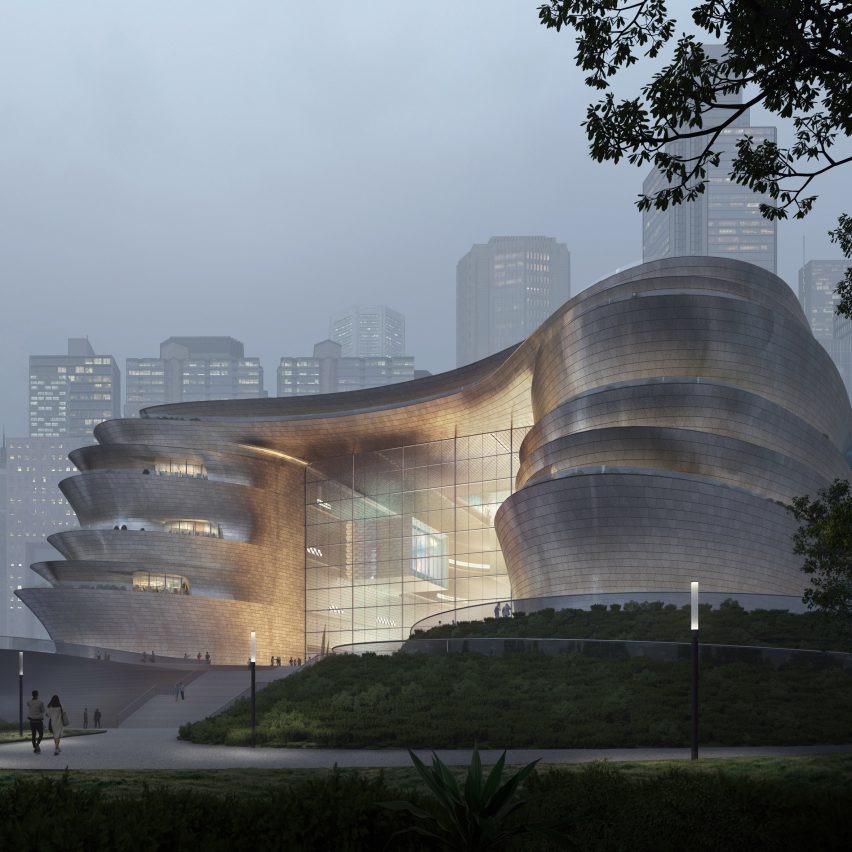 Shenzhen Science and Technology Museum, China, by Zaha Hadid Architects